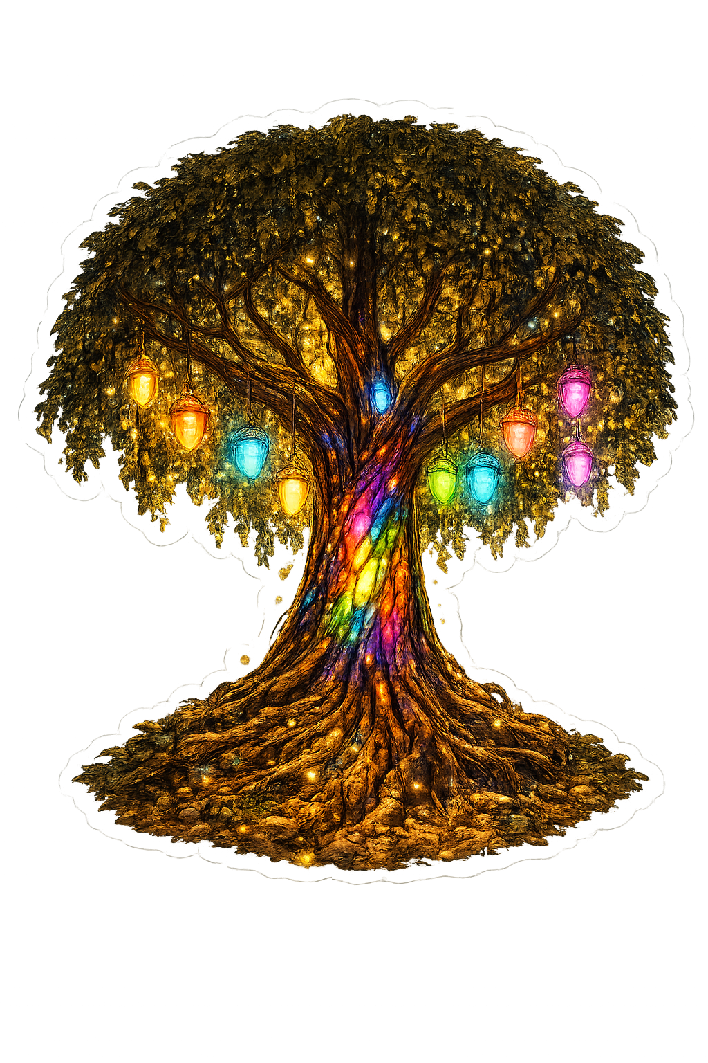 The Mysterious Acorn Tree Sticker (Coming Soon)