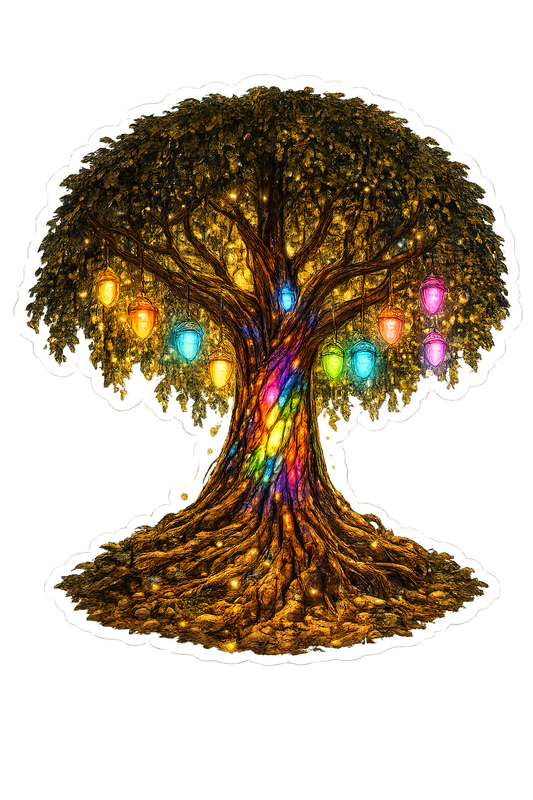 The Mysterious Acorn Tree Sticker (Coming Soon)